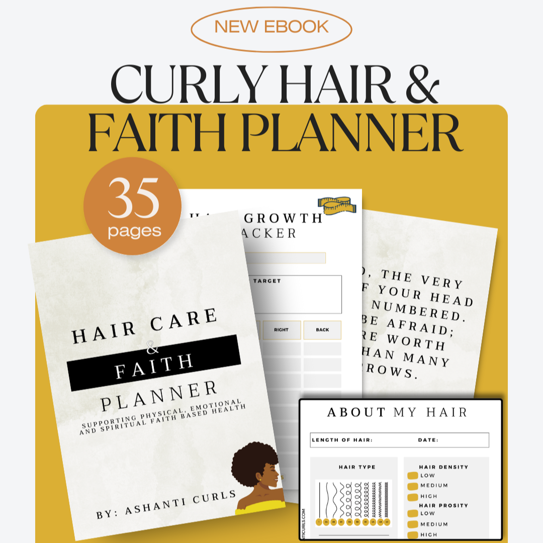 E-Planner: Curly Hair and Faith Planner