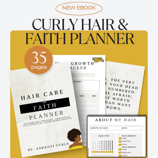 E-Planner: Curly Hair and Faith Planner