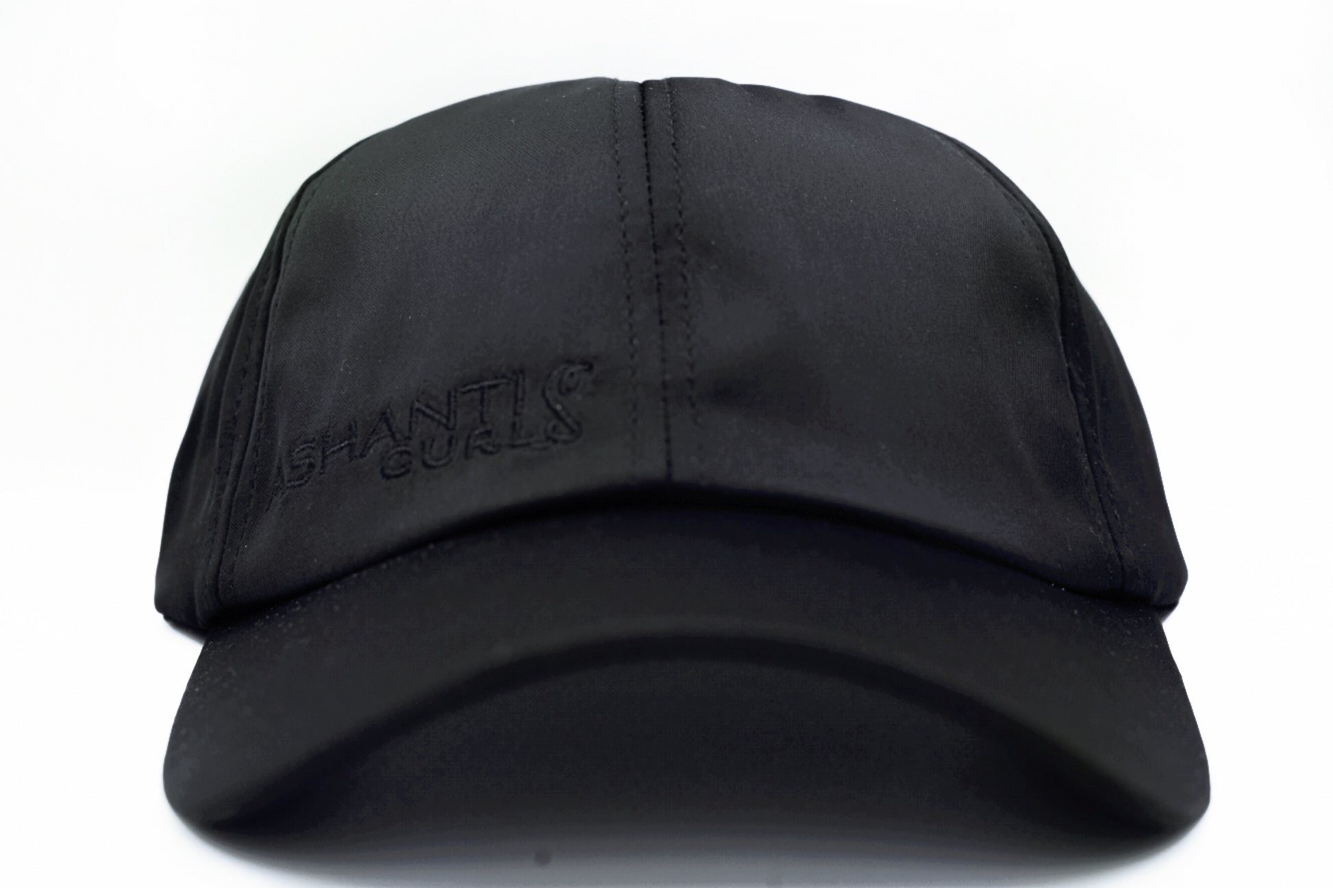 Ashanti Curls- Satin Lined Curly Cap- Half Unstructured Cap