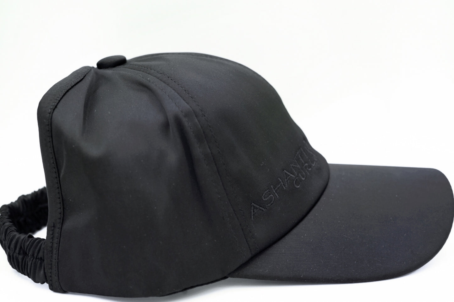 Satin Lined Curly Cap- Half Unstructured Cap